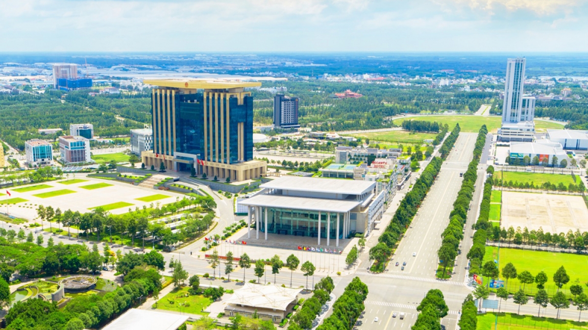 Trung tâm hành chính tập trung tỉnh Bình Dương có 23 tầng.