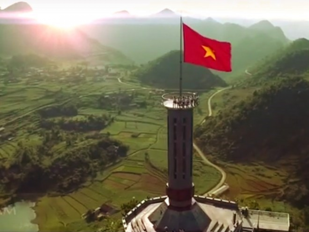 Cột cờ Lũng Cú, một trong những điểm đến yêu thích của du khách trong và ngoài nước.