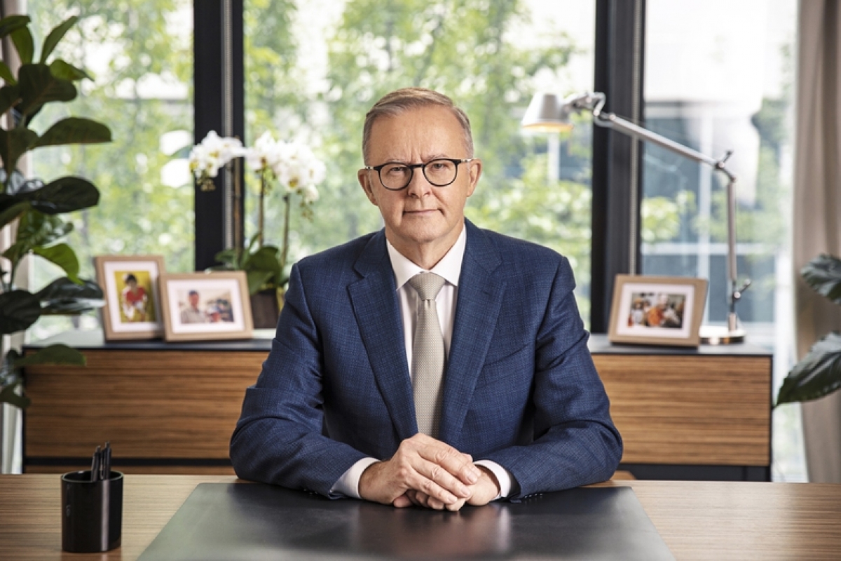 Thủ tướng Australia Anthony Albanese - Nguồn ảnh: Chính phủ Australia