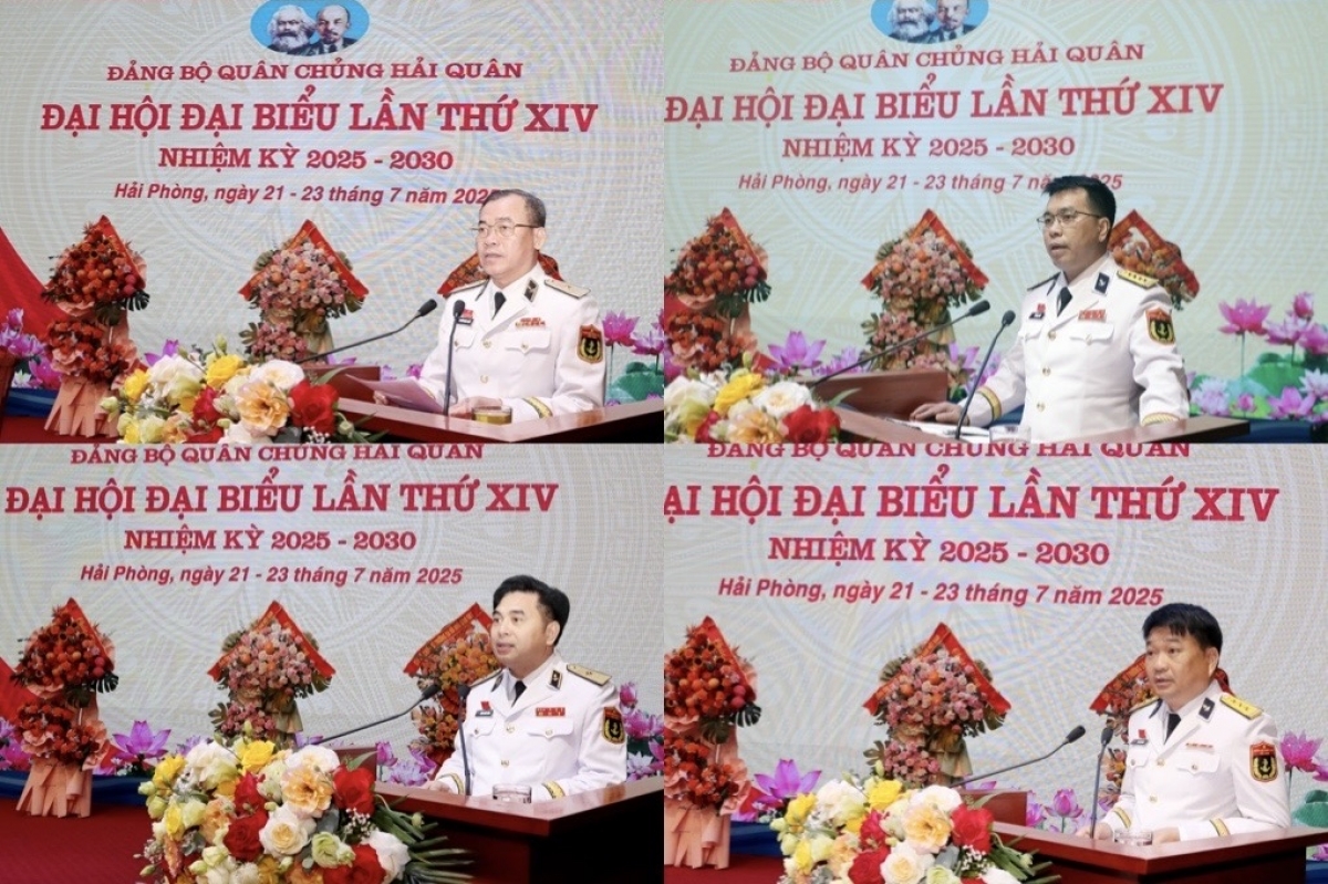 Các đại biểu tham luận tại Đại hội