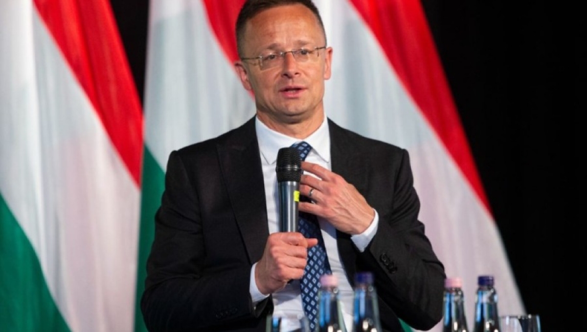 Bộ trưởng Ngoại giao và Thương mại Hungary Péter Szijjarto (Ảnh-intellinews.com)