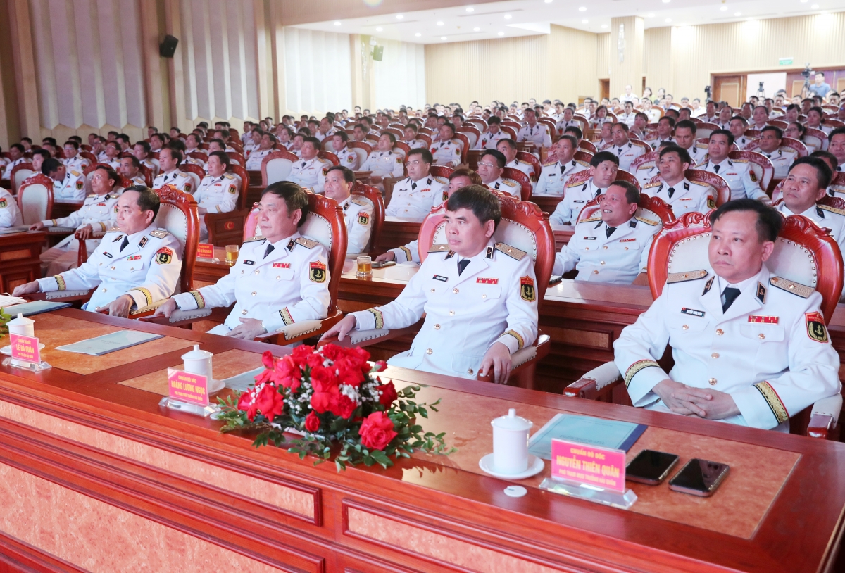 Các đại biểu dự lễ tuyên dương