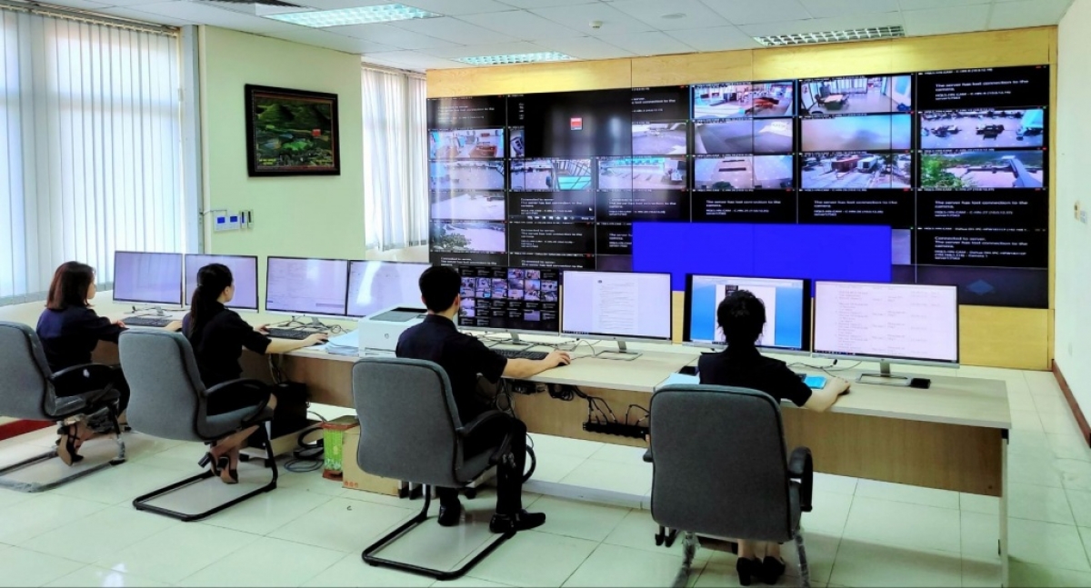 Hải quan Lạng Sơn tăng cường giám sát trực tuyến qua hệ thống camera kết nối dữ liệu với cơ sở