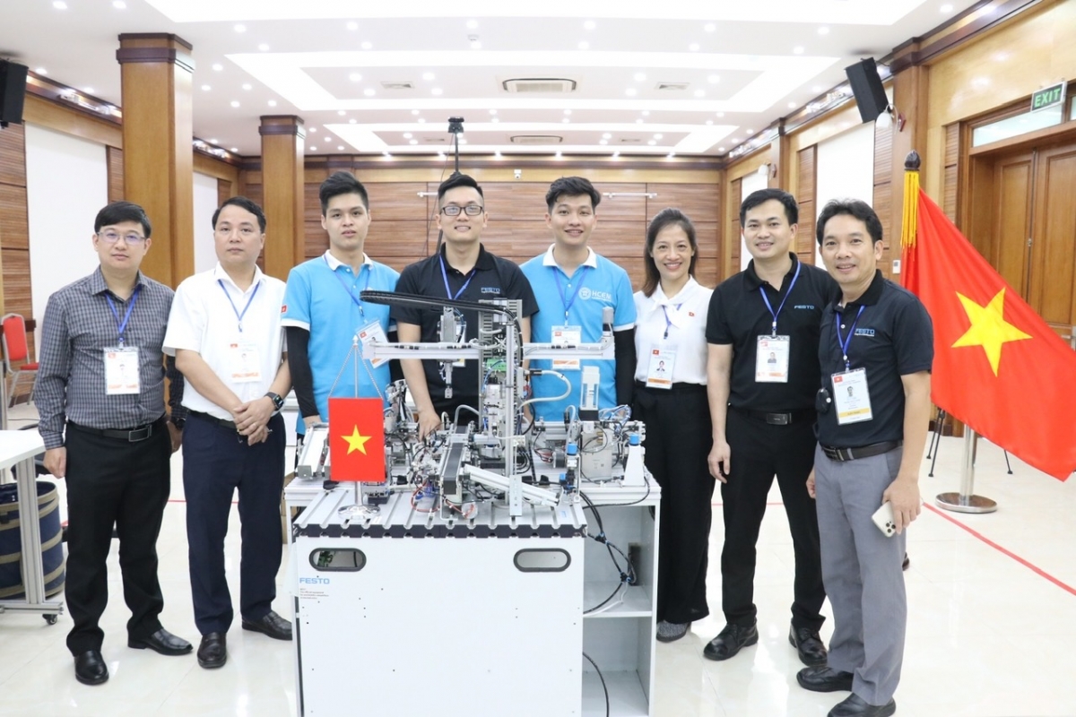 Chương trình đào tạo nghề tại Trường Cao đẳng Cơ điện Hà Nội.