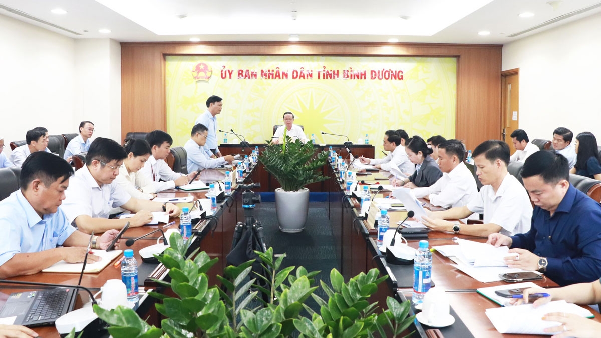 Toàn cảnh buổi làm việc giữa lãnh đạo TP.HCM và các đơn vị liên quan đến dự án chống ngập khu vực Bình Dương cũ