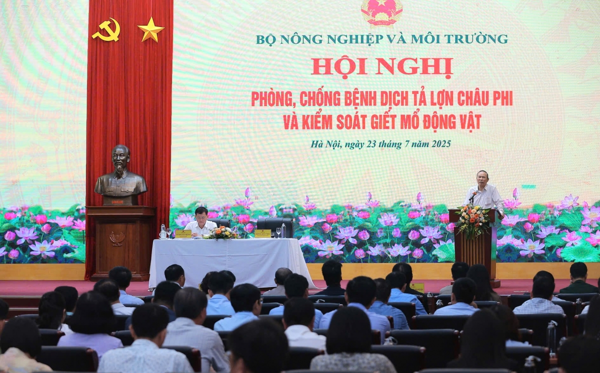 Hội nghị trực tuyến Phòng chống dịch tả lợn Châu phi và quản lý giết mổ động vật đảm bảo an toàn dịch bệnh