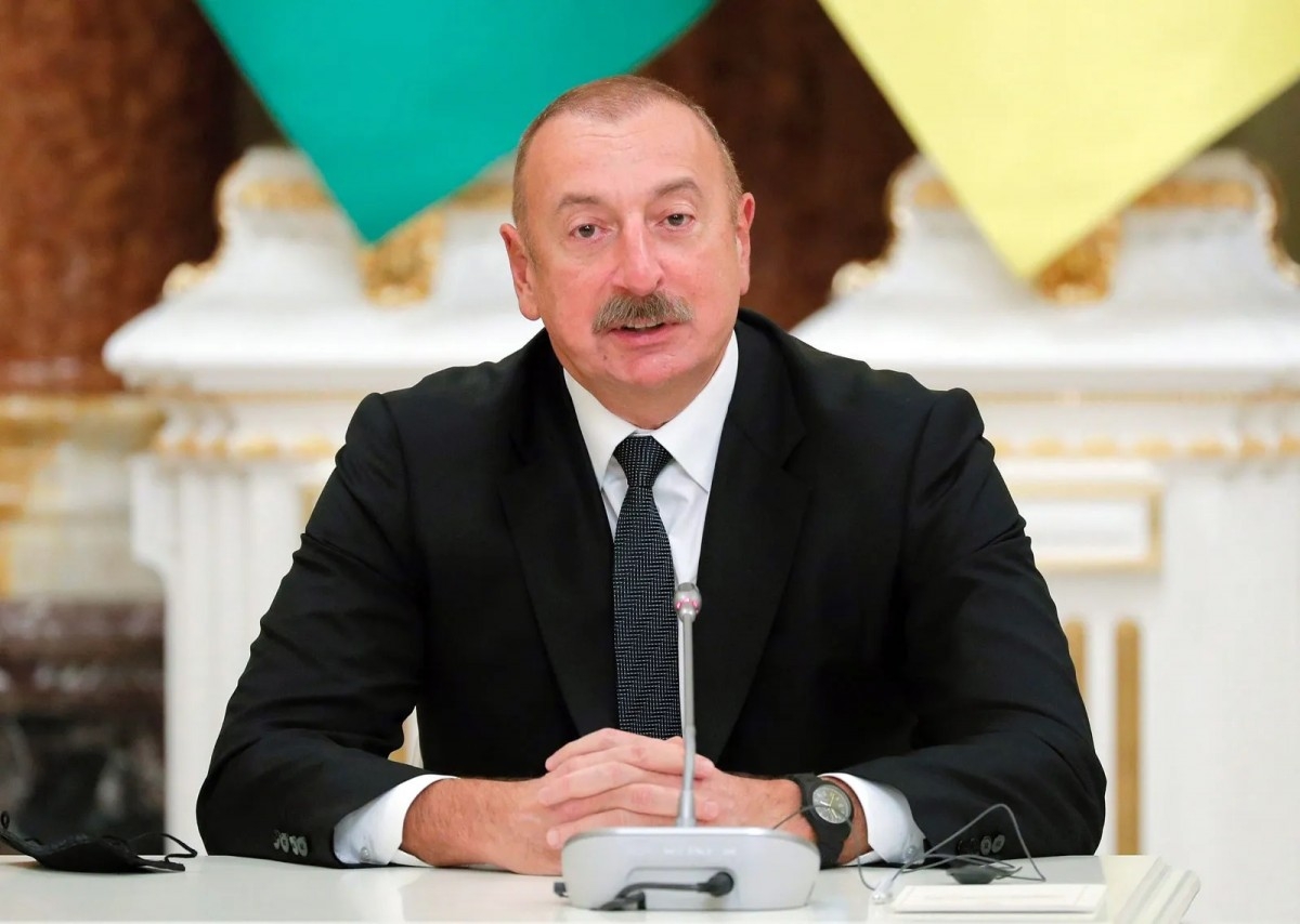 Tổng thống Azerbaijan Ilham Aliyev. Ảnh: EPA-EFE
