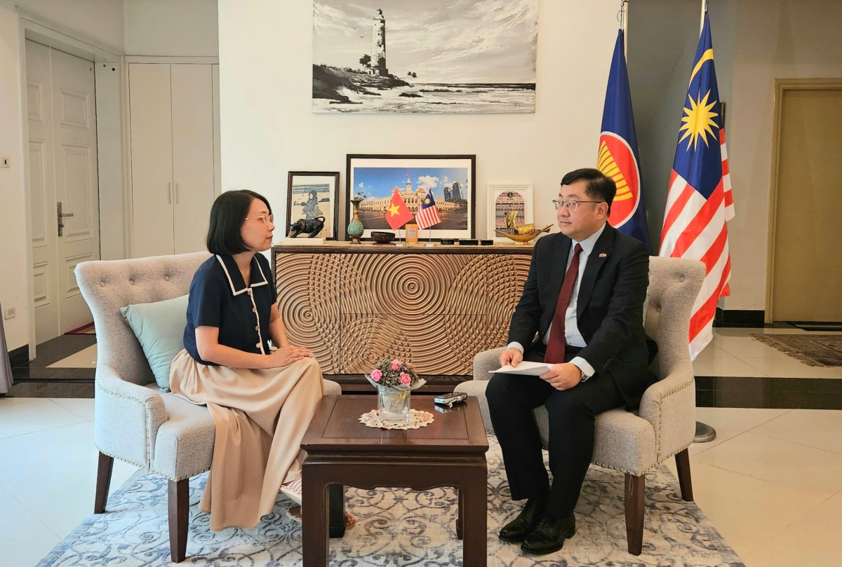 PV Đài TNVN phỏng vấn Đại sứ Malaysia Dato' Tan Yang Thai
