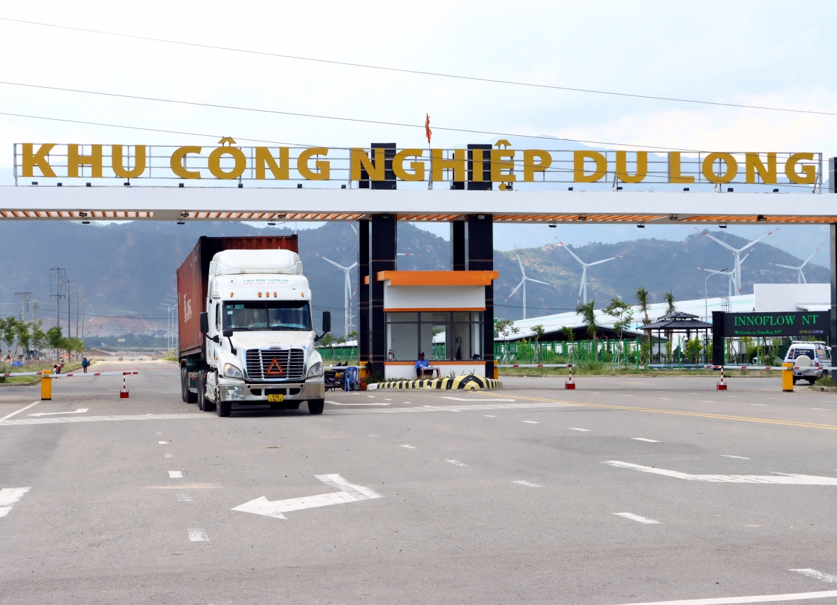 Khu Công nghiệp Du Long ở phía Nam tỉnh Khánh Hòa