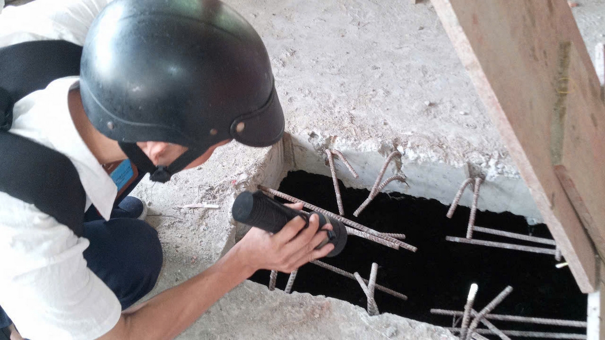 Kiểm tra các công trình xây dựng đọng nước (Ảnh HCDC)