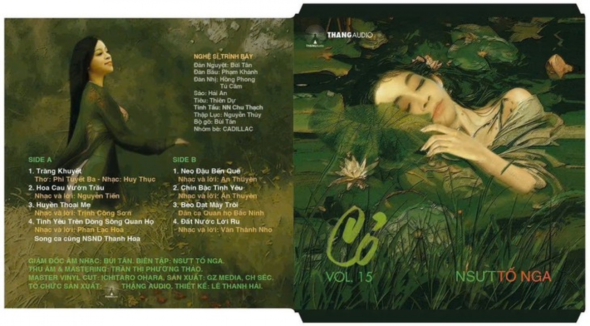 NSƯT Tố Nga vừa phát hành album mới mang tên “Cỏ”