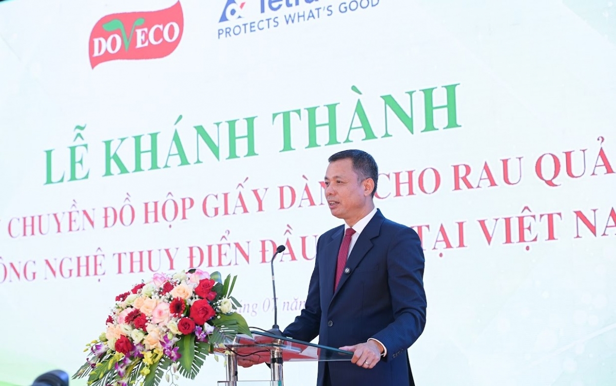 Ông Nguyễn Thành Công Sơn La cam kết đồng hành cùng doanh nghiệp trong chế biến sâu gia tăng giá trị của nông sản
