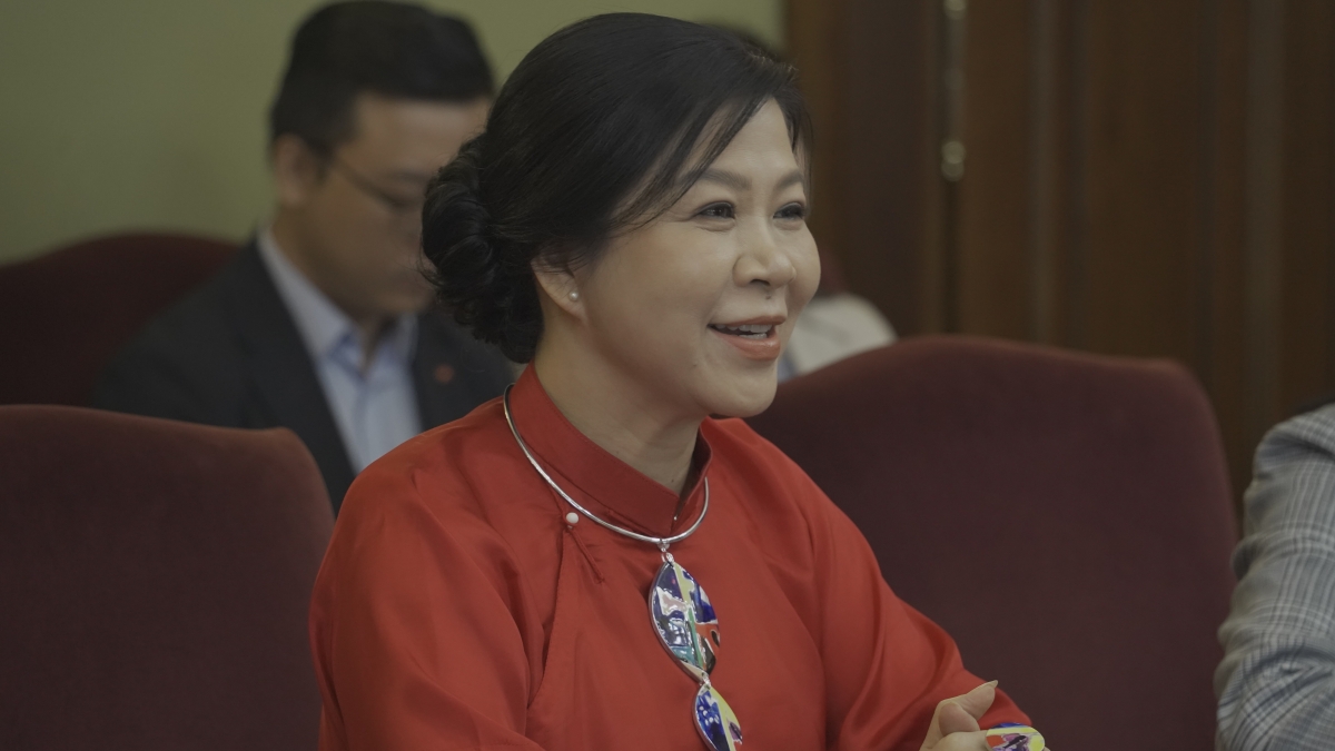 Phu nhân Ngô Phương Ly trao đổi về hợp tác văn hoá, nghệ thuật, giáo dục Việt - Nga
