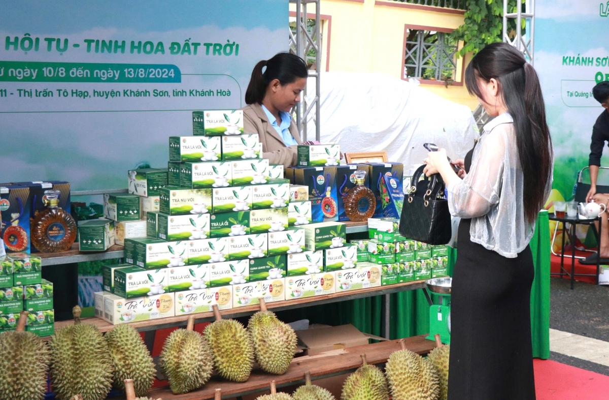 Sản phẩm nông sản và OCOP miền núi tỉnh Khánh Hòa