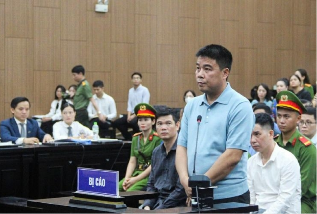 Bị cáo Nguyễn Văn Hậu, cựu Chủ tịch Tập đoàn Phúc Sơn.