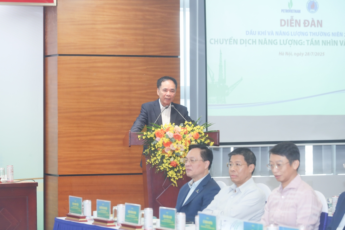 TS Nguyễn Quốc Thập chia sẻ tạo Diễn đàn Dầu khí và Năng lượng thường niên 2025 với chủ đề “Chuyển dịch năng lượng: Tầm nhìn và Hành động” tổ chức ngày 28/7/2025