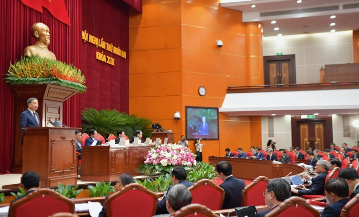 Tổng Bí thư Tô Lâm yêu cầu, xác định cho được mục tiêu tổng quát và các đột phá chiến lược trong nhiệm kỳ tới.