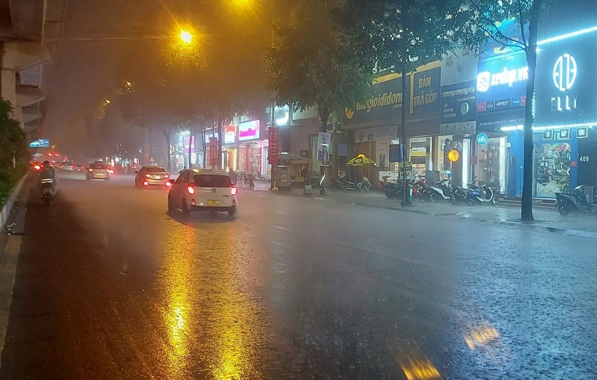 Bắc Bộ và Bắc Trung Bộ có mưa to và dông