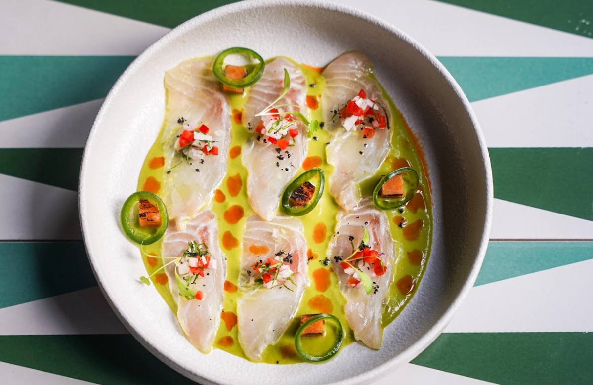 Món gỏi cá tiradito của Peru