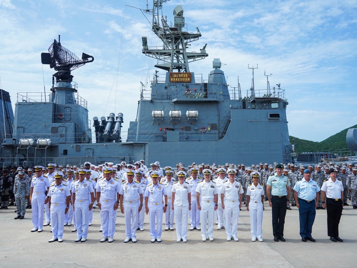 Tập trận CARAT 2025 tại Chonburi, Thái Lan. Ảnh: FB Royal Thai Navy