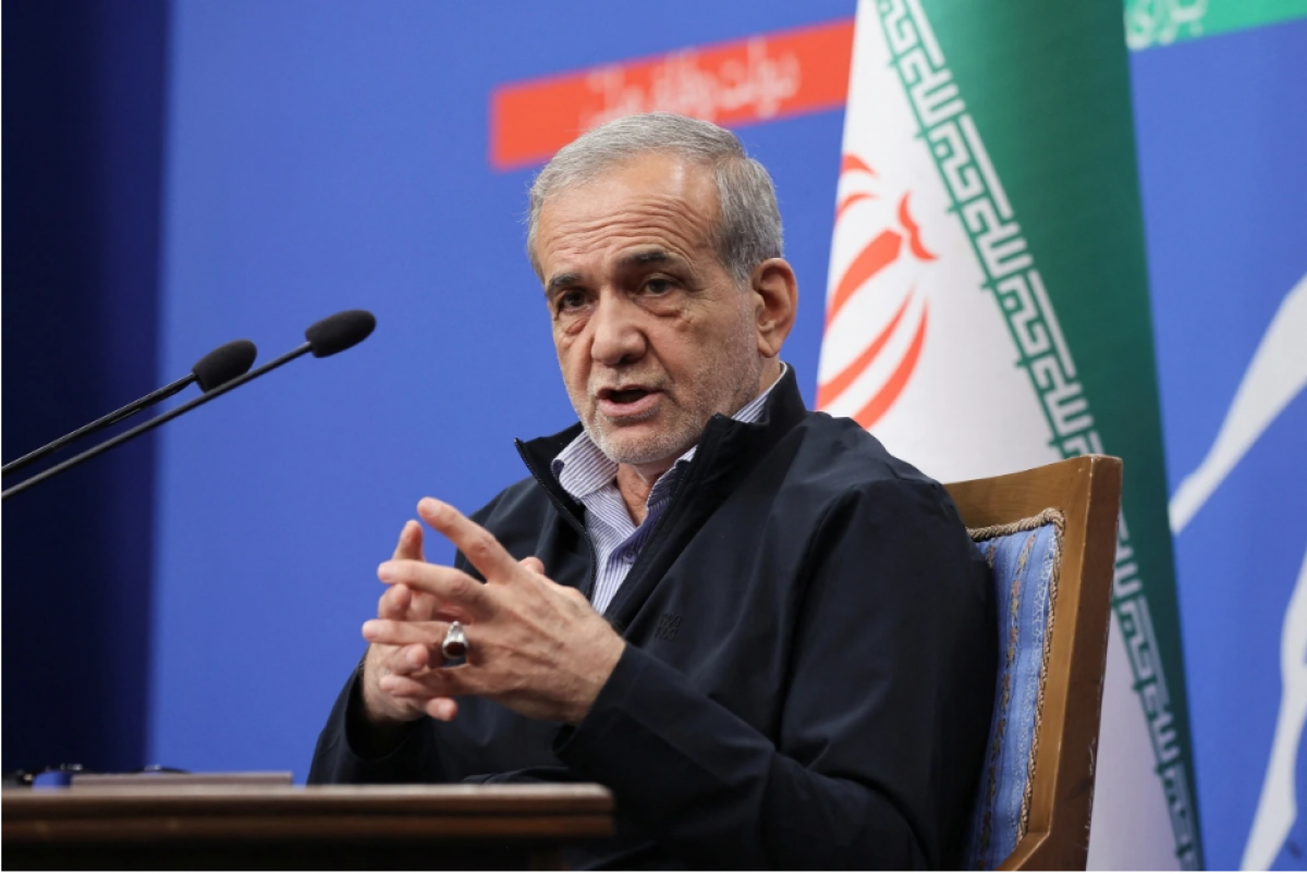 Tổng thống Iran Masoud Pezeshkian. (Ảnh: Reuters)