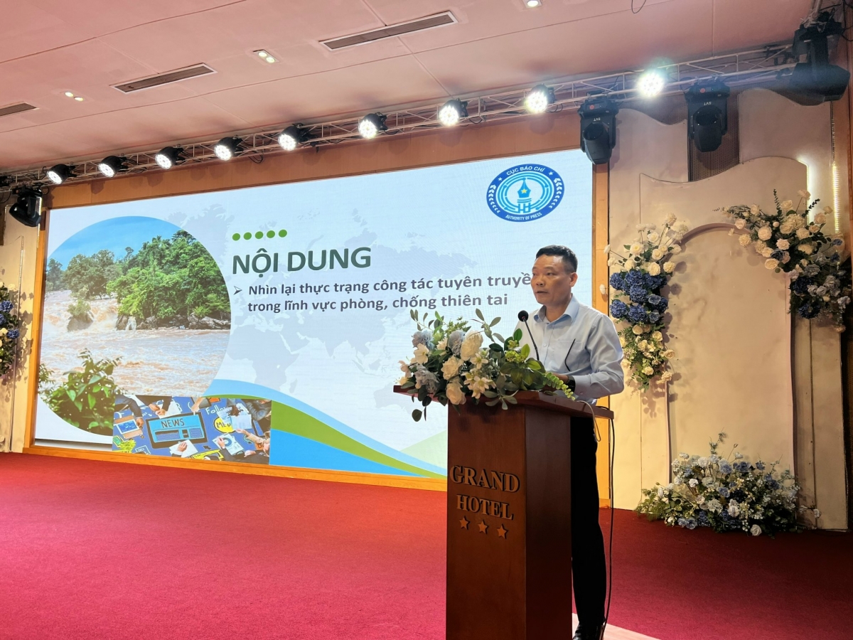 Ông Đặng Khắc Lợi, phó Cục trưởng Cục Báo Chí