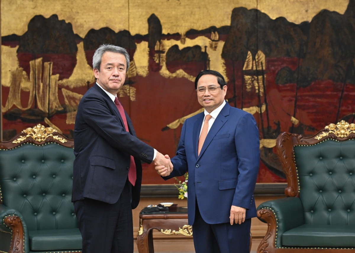 Thủ tướng Phạm Minh Chính tiếp Tổng Giám đốc Tập đoàn Marubeni, Nhật Bản.