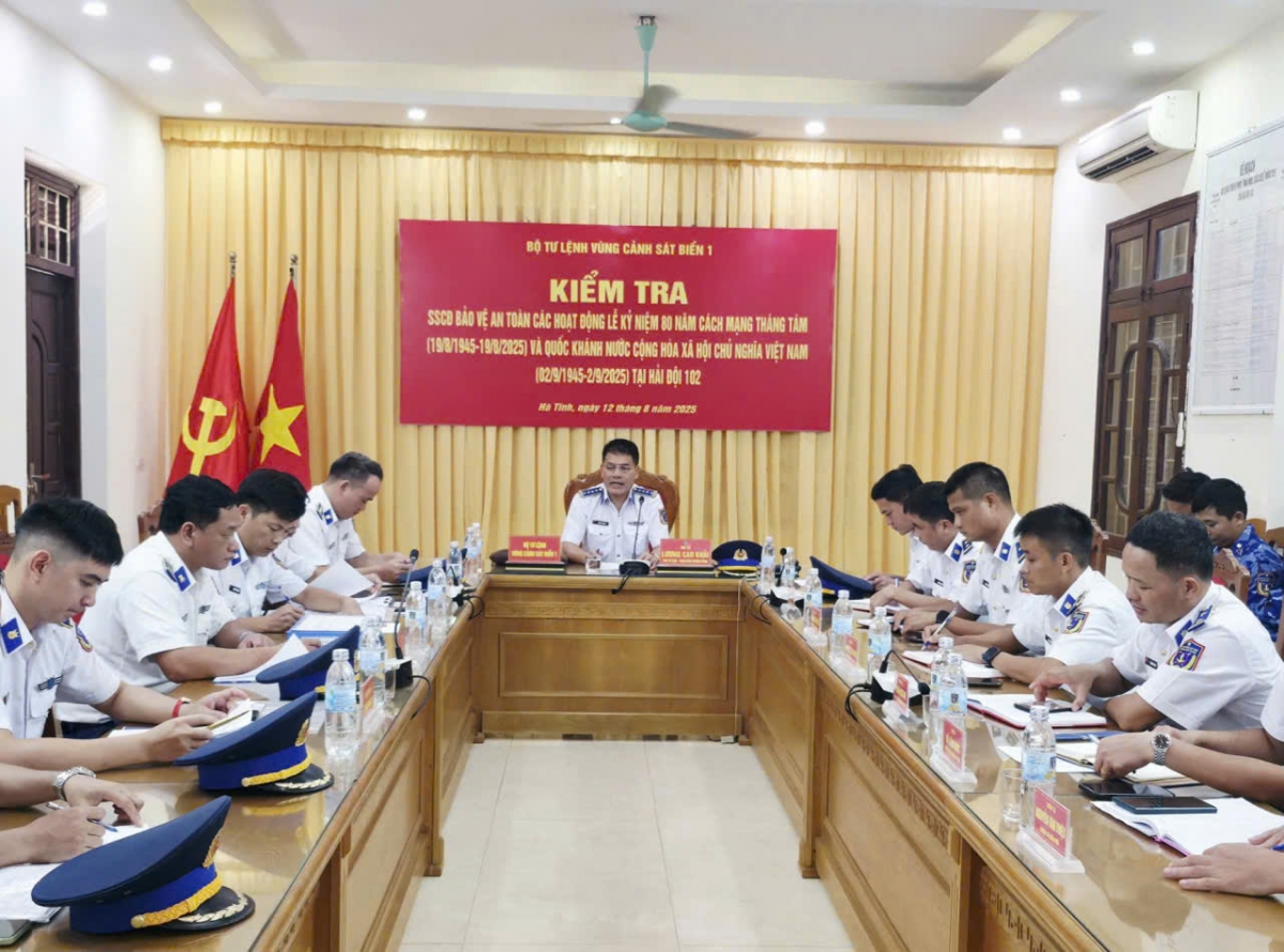 Đoàn công tác quán triệt nội dung kiểm tra
