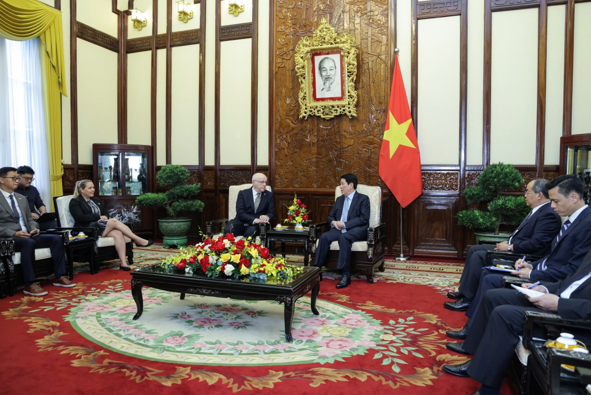 Toàn cảnh buổi tiếp