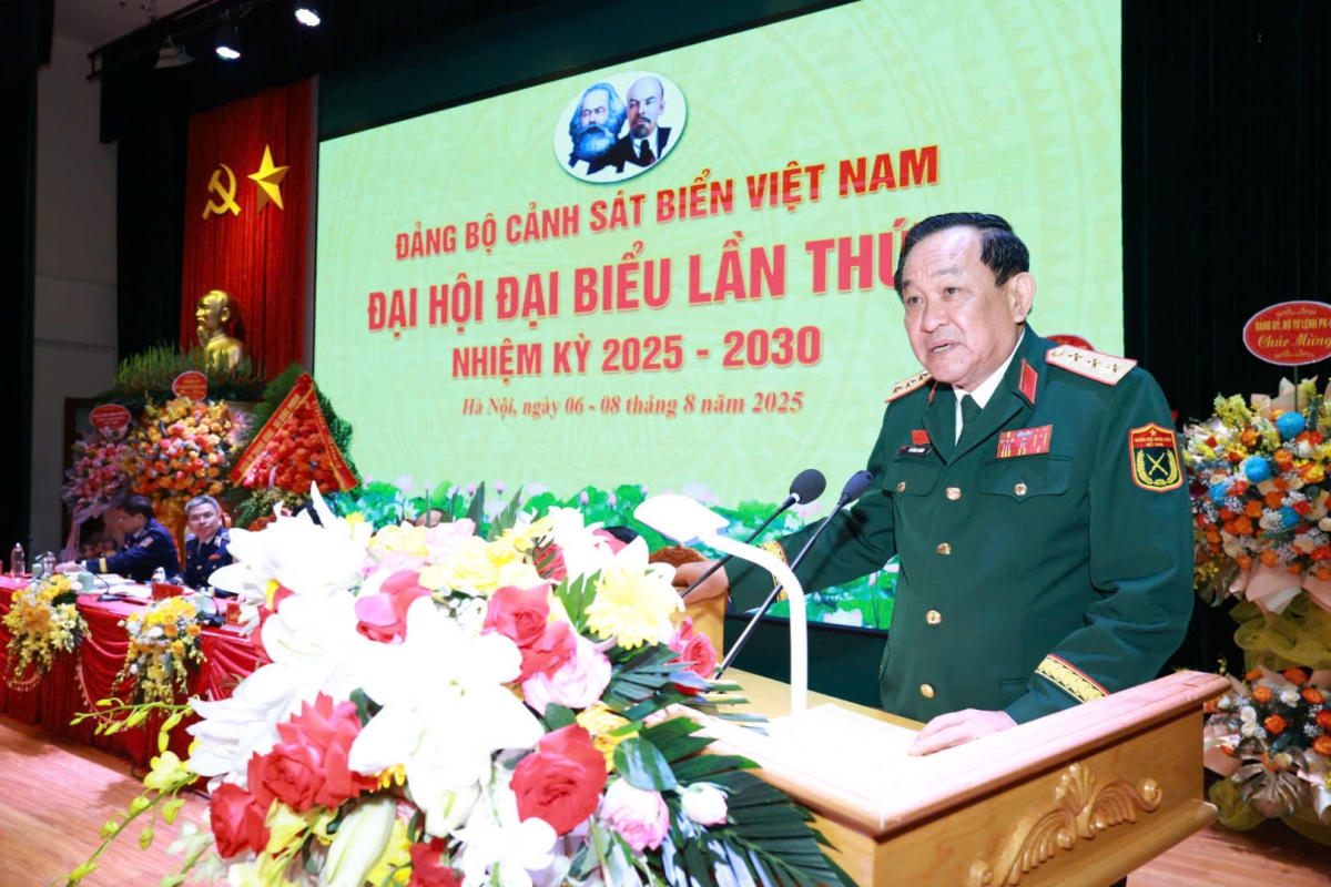 Thượng tướng Võ Minh Lương phát biểu chỉ đạo