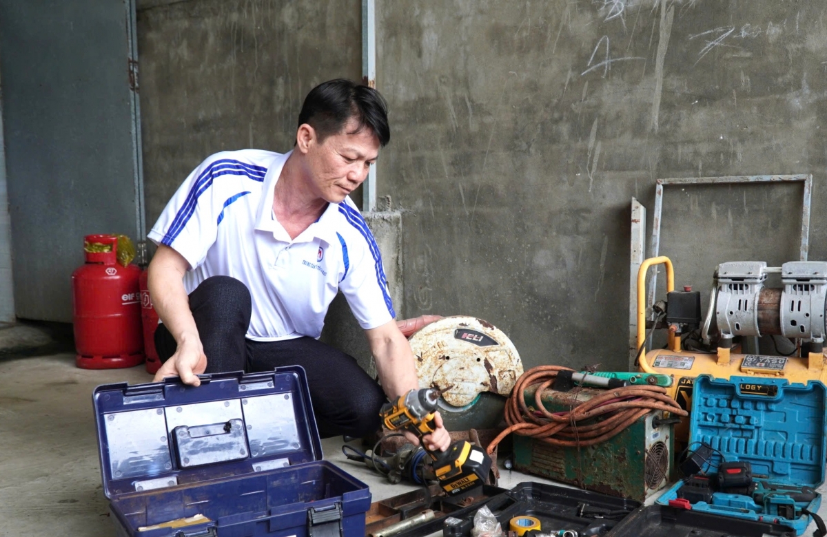Ông Tâm đã được tại ngoại và về ở gia đình.