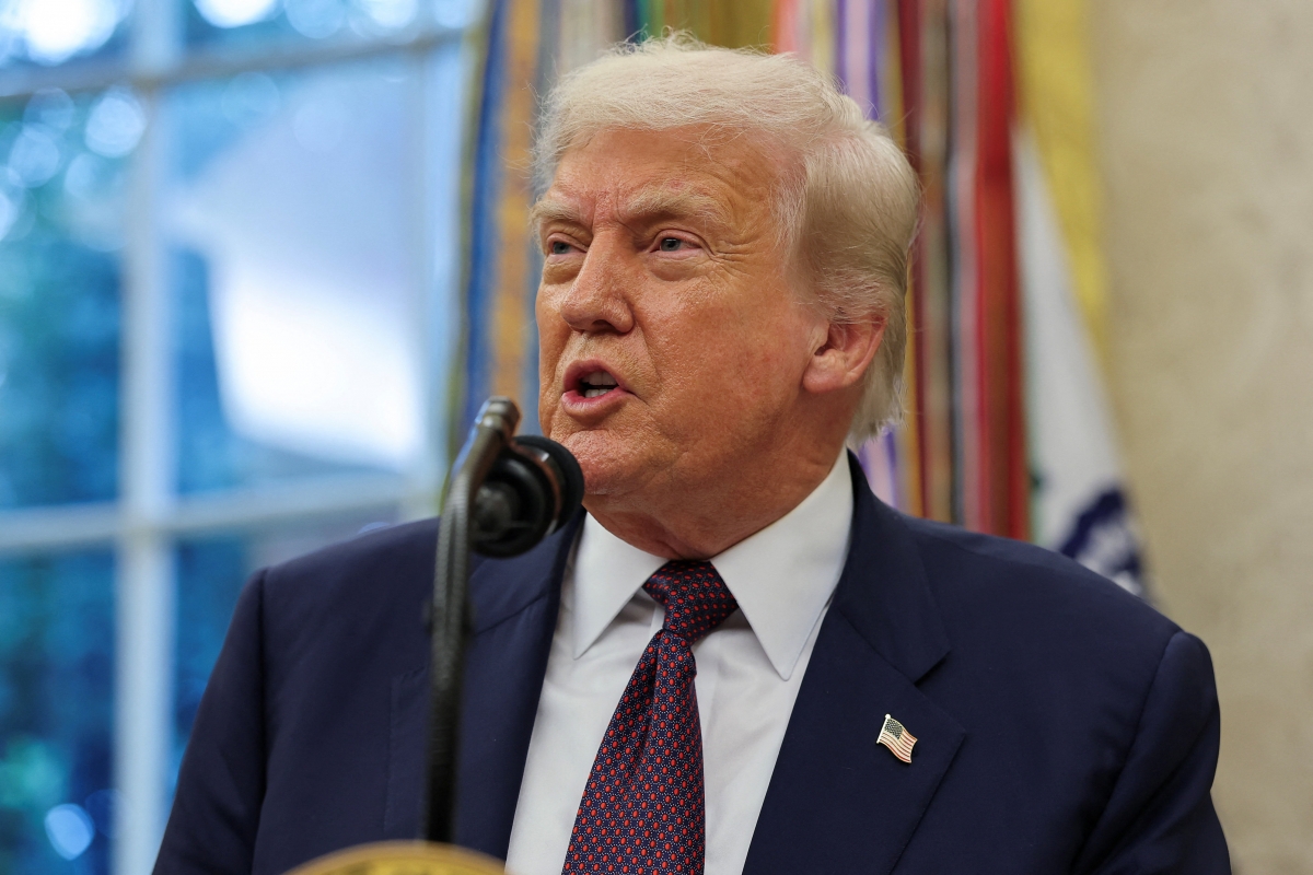 Tổng thống Mỹ Donald Trump (Ảnh: Reuters)