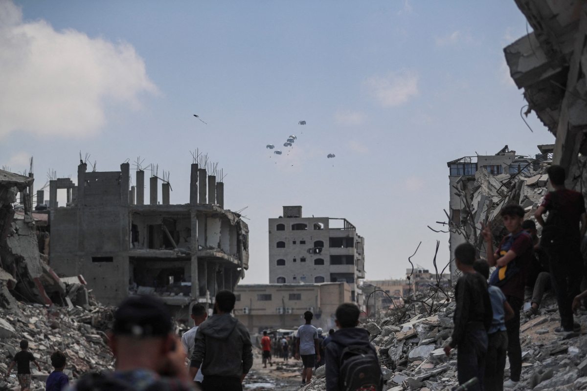 Thành phố Gaza tại dải Gaza. Ảnh Reuters