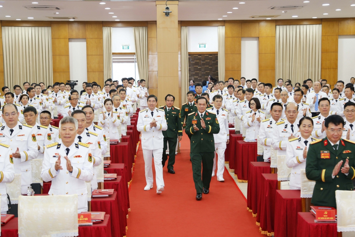 Thượng tướng Vũ Hải Sản dự phiên chính thức Đại hội đại biểu Đảng bộ Binh đoàn 20 lần thứ I