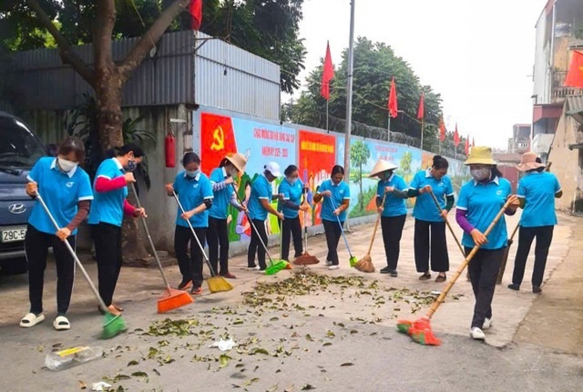Phong trào ngày thứ 7 xanh của phụ nữ Thủ đô Hà Nội