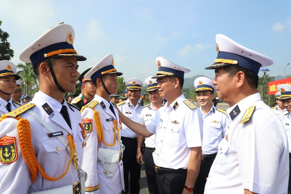 Thiếu tướng Nguyễn An Phong ghi nhận, biểu dương tinh thần, ý chí quyết tâm khắc phục mọi khó khăn, phấn đấu hoàn thành tốt nhiệm vụ của các lực lượng.