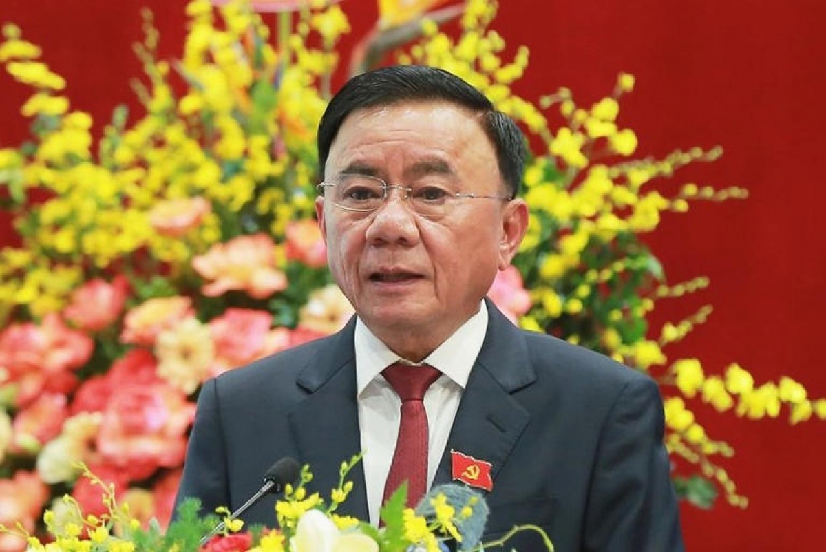 Thường trực Ban Bí thư Trần Cẩm Tú (Ảnh báo Tiền Phong)