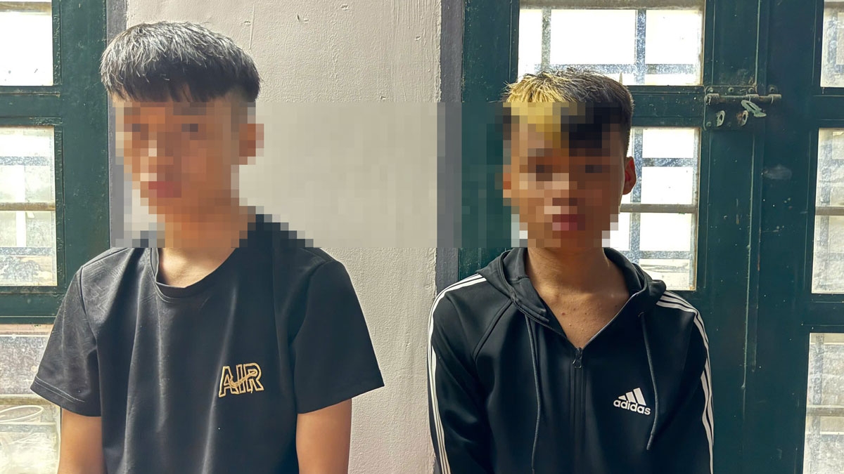 Hai anh em đã đến công an đầu thú.