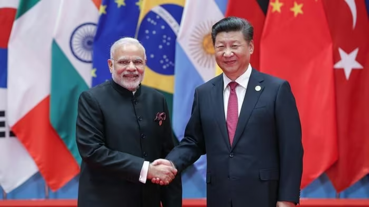 Thủ tướng Ấn Độ Narendra Modi và Chủ tịch Trung Quốc Tập Cận Bình. Ảnh: Getty.