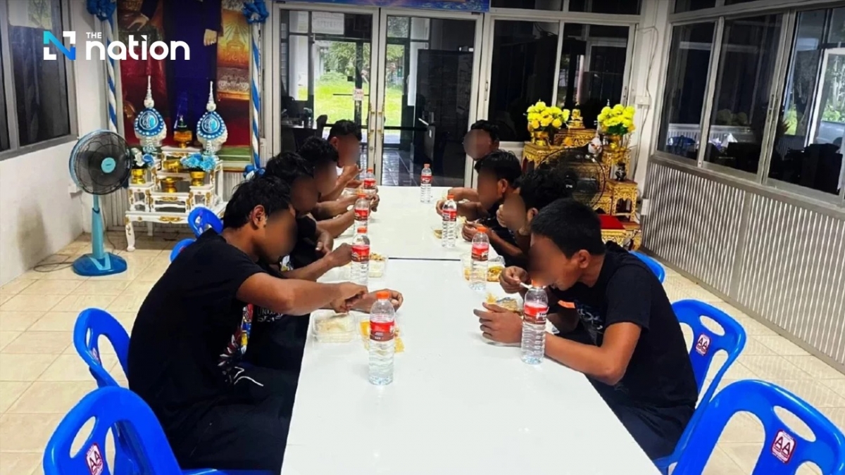 Ảnh binh sỹ Campuchia đang bị tạm giữ tại Thái Lan - Nguồn: The Nation
