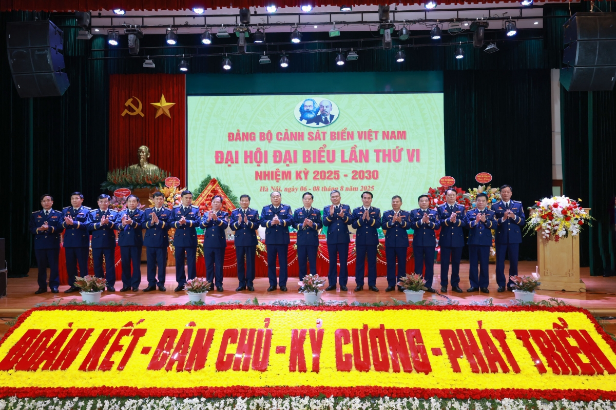 Ban chấp hành Đảng bộ Cảnh sát biển Việt Nam nhiệm kỳ 2025-2030