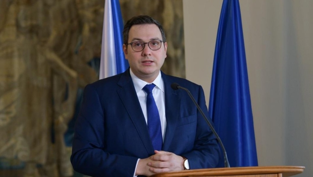 Bộ trưởng Ngoại giao Séc Jan Lipavsky (Ảnh-mzv.gov.cz)
