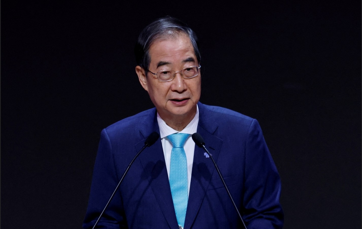 Cựu Thủ tướng Hàn Quốc Han Duck Soo (ảnh Reuters)