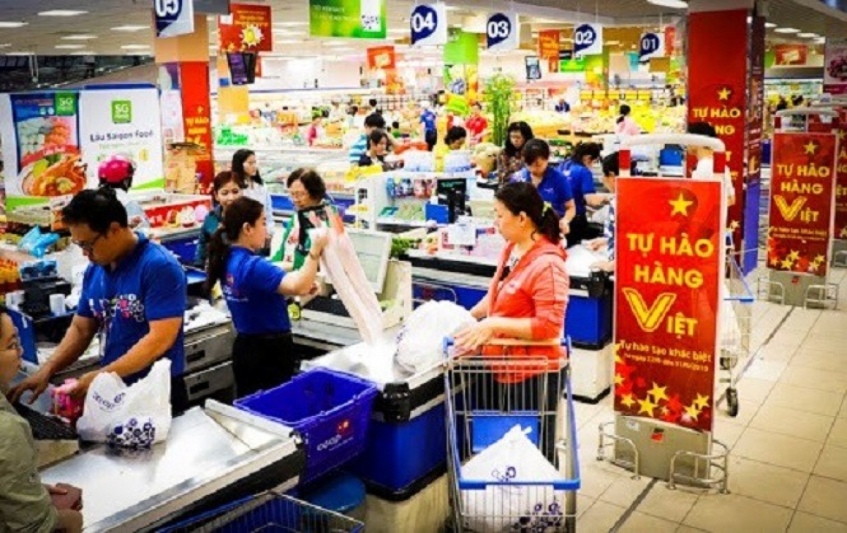 - Đến nay hàng Việt đã chiếm tỷ lệ 90% tại các điểm bán lẻ của doanh nghiệp trong nước