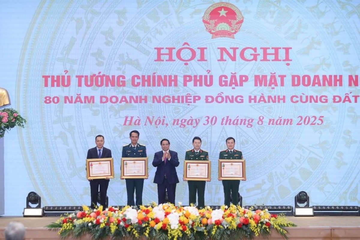 Thủ tướng Phạm Minh Chính chủ trì Hội nghị Thủ tướng Chính phủ gặp mặt Doanh nghiệp với chủ đề: “80 năm doanh nghiệp đồng hành cùng đất nước”.
