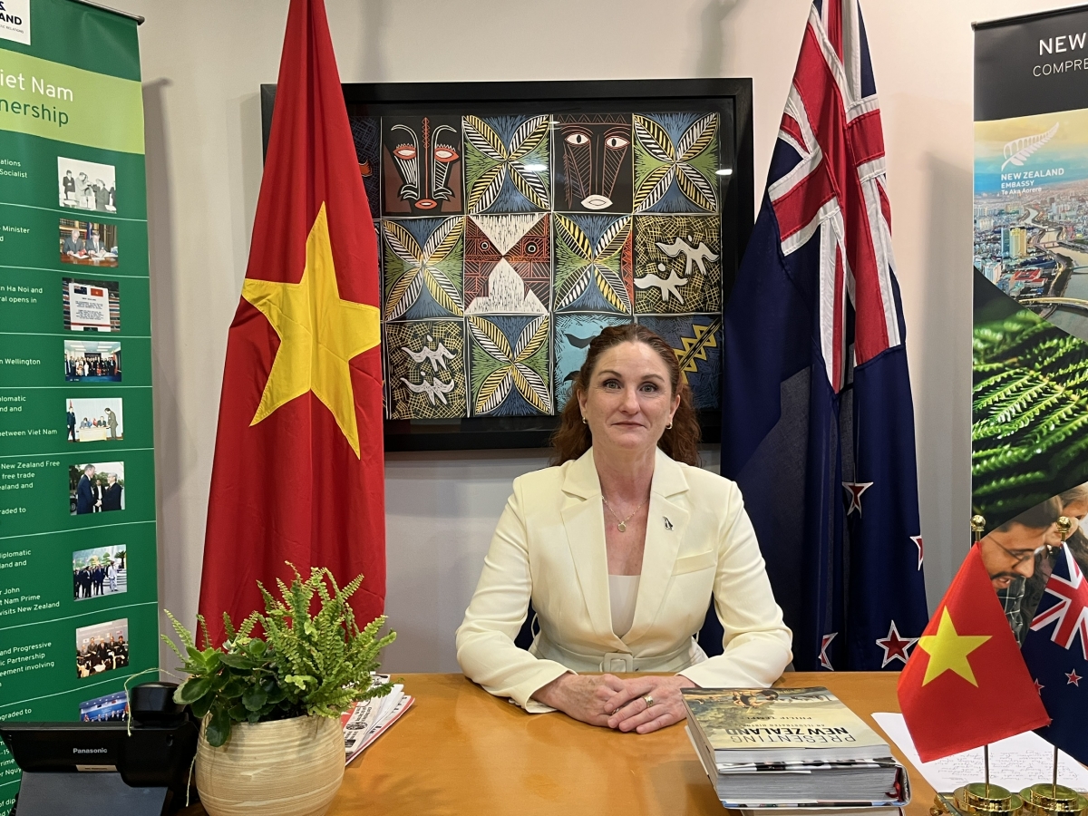 Đại sứ New Zealand tại Việt Nam Caroline Beresford
