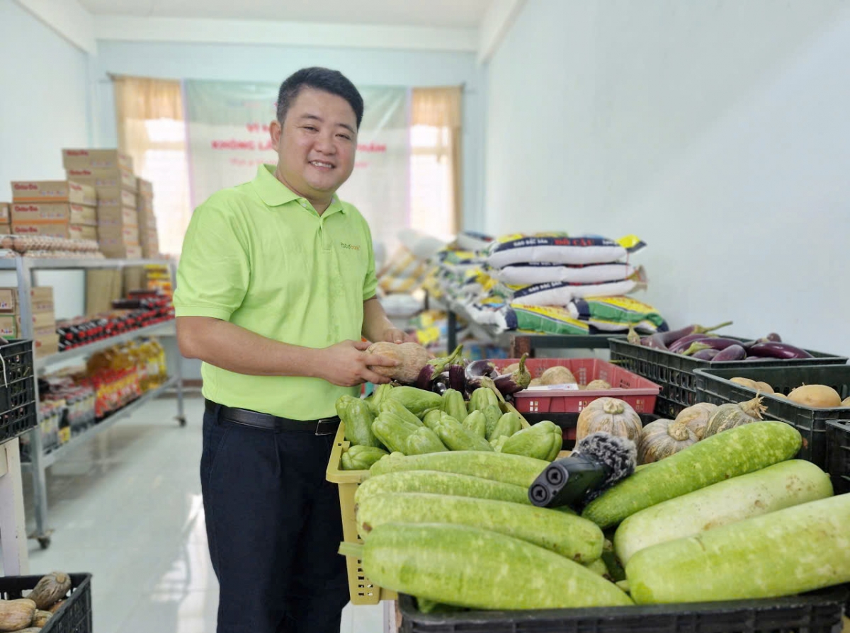 Kho thực phẩm Cộng đồng Đà Nẵng đặt tại số 53 Lê Đình Chinh, phường Ngũ Hành Sơn.