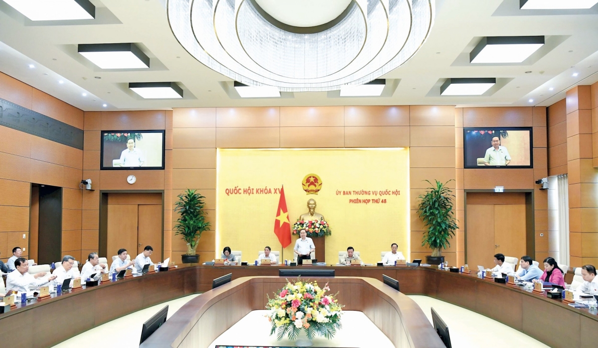 Phiên họp thứ 48 của Ủy ban Thường vụ Quốc hội khai mạc sáng 11/8 tại Nhà Quốc hội