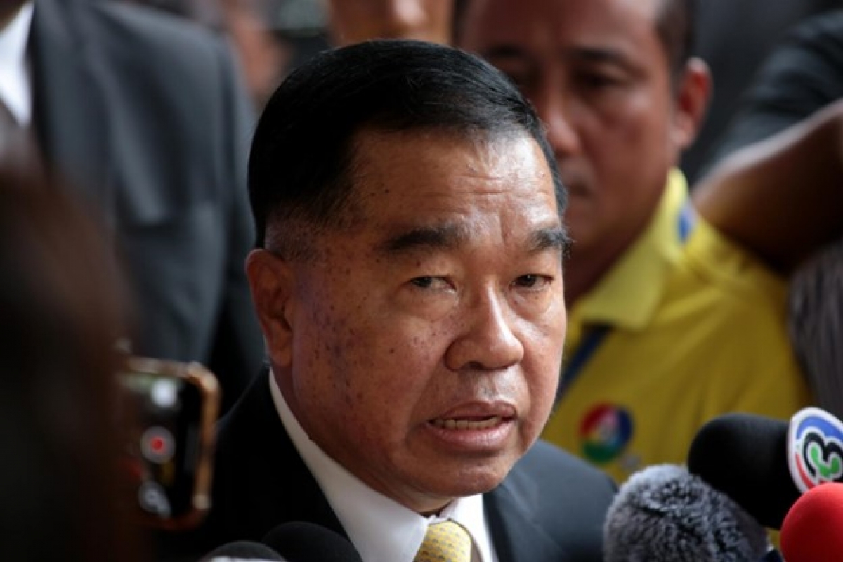 Thứ trưởng Quốc phòng Thái Lan, Tướng Nattaphon Narkphanit. Ảnh: Bangkok Post