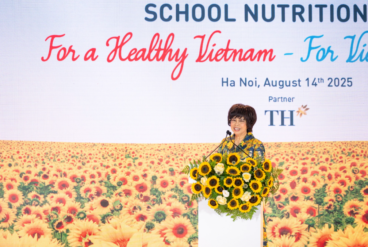 Anh hùng Lao động Thái Hương, Nhà sáng lập Tập đoàn TH (Ảnh: TTX)